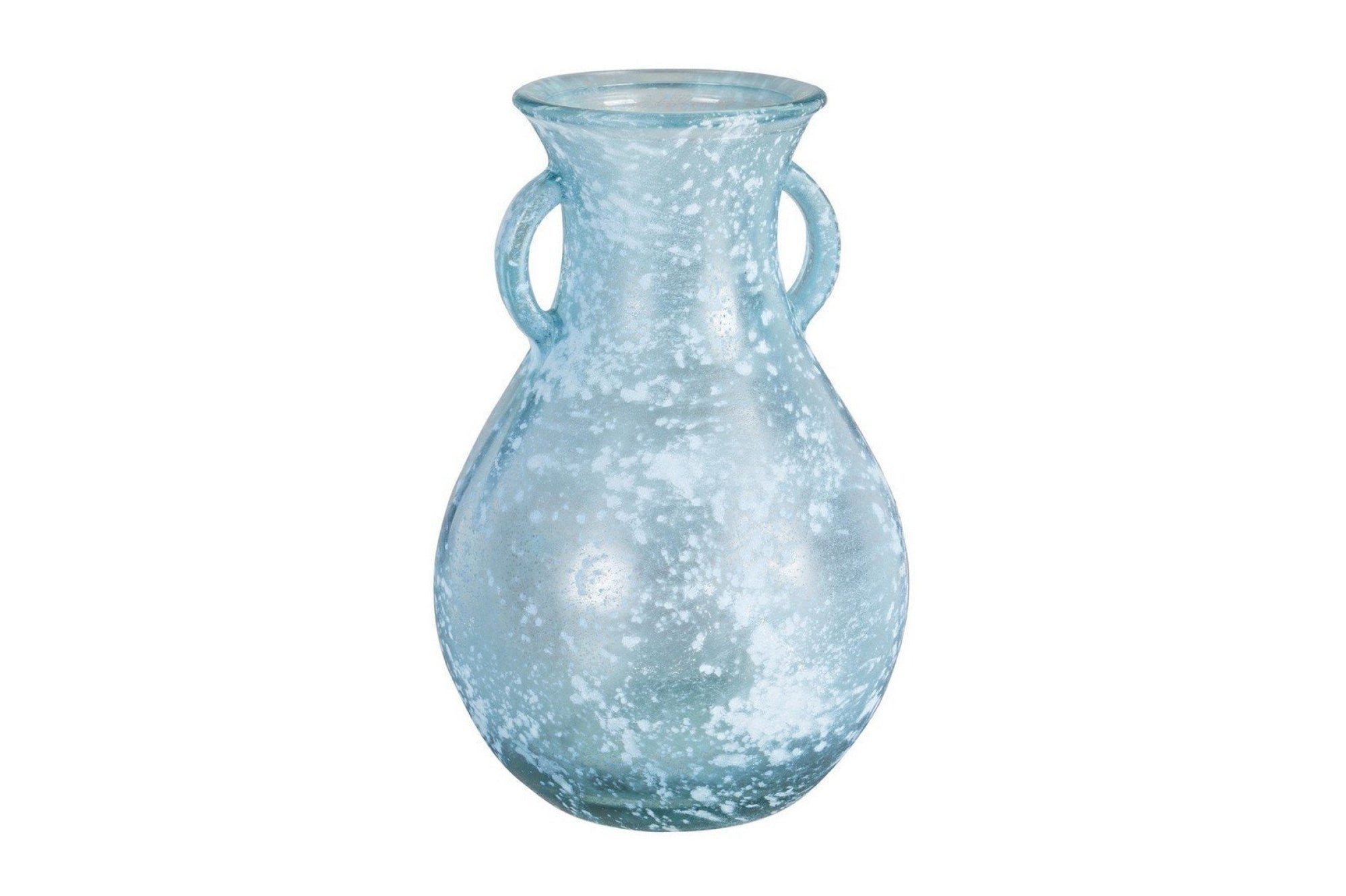 Váza - ARLEEN kék üveg váza