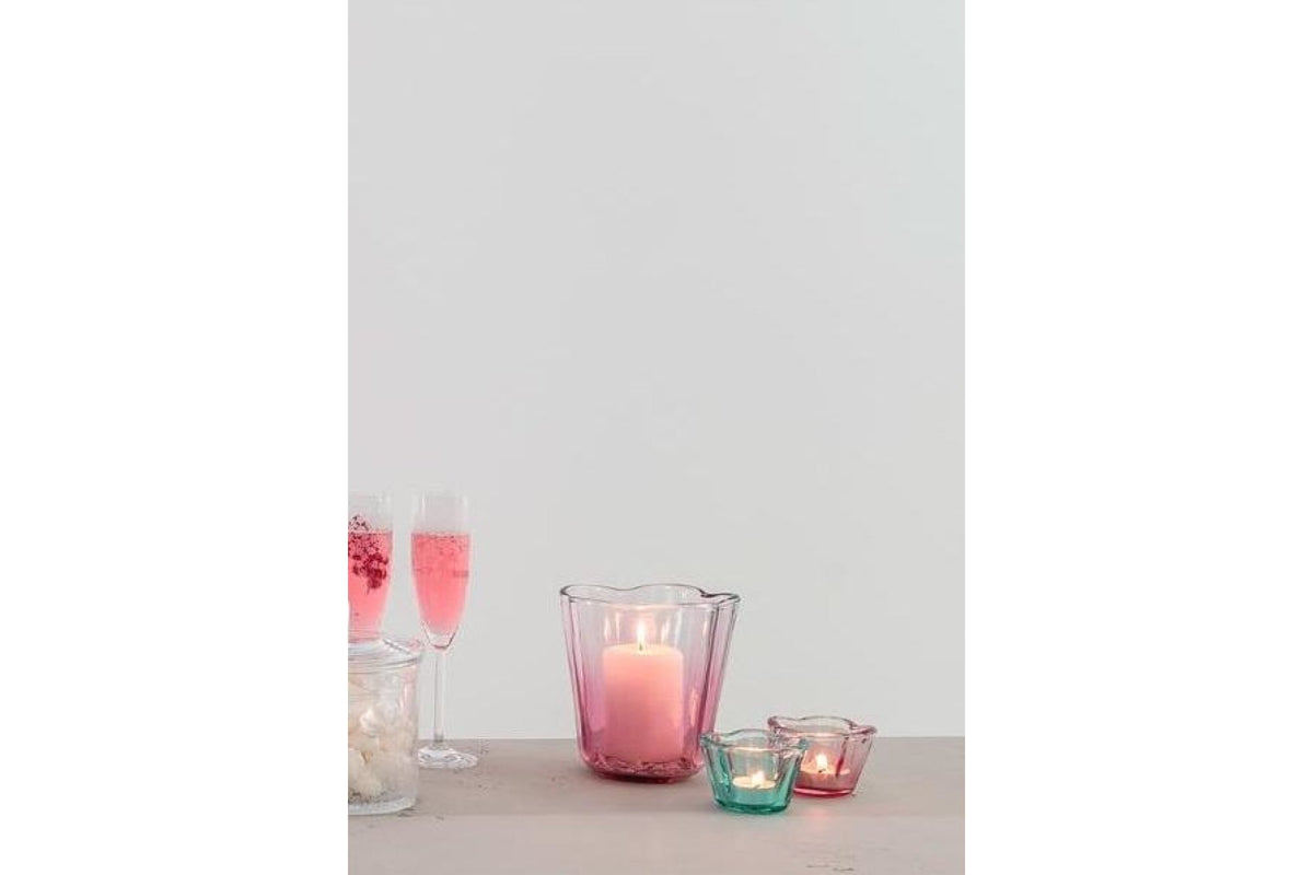 Viharlámpa - ARONA hurrikán lámpa 16cm rózsaszín - Leonardo