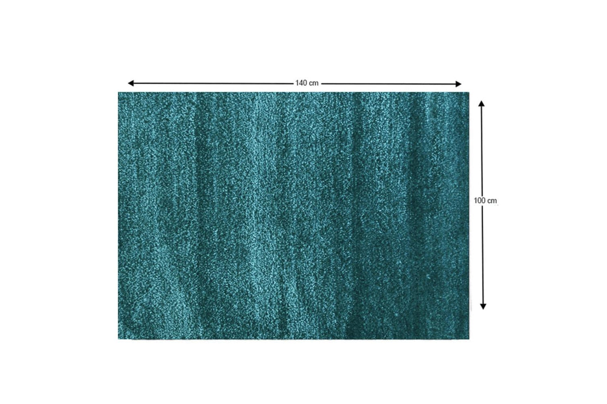 Szőnyeg - ARUNA kék polyester szőnyeg 100x140cm