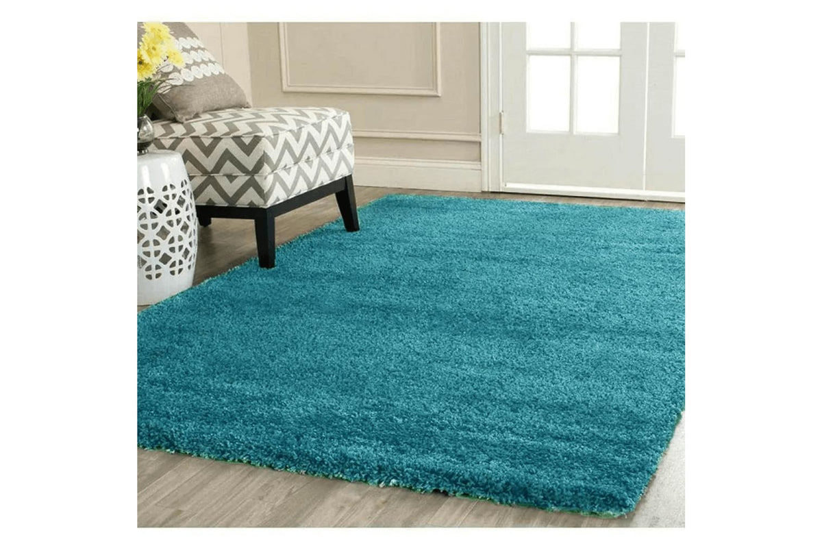 Szőnyeg - ARUNA kék polyester szőnyeg 140x200cm