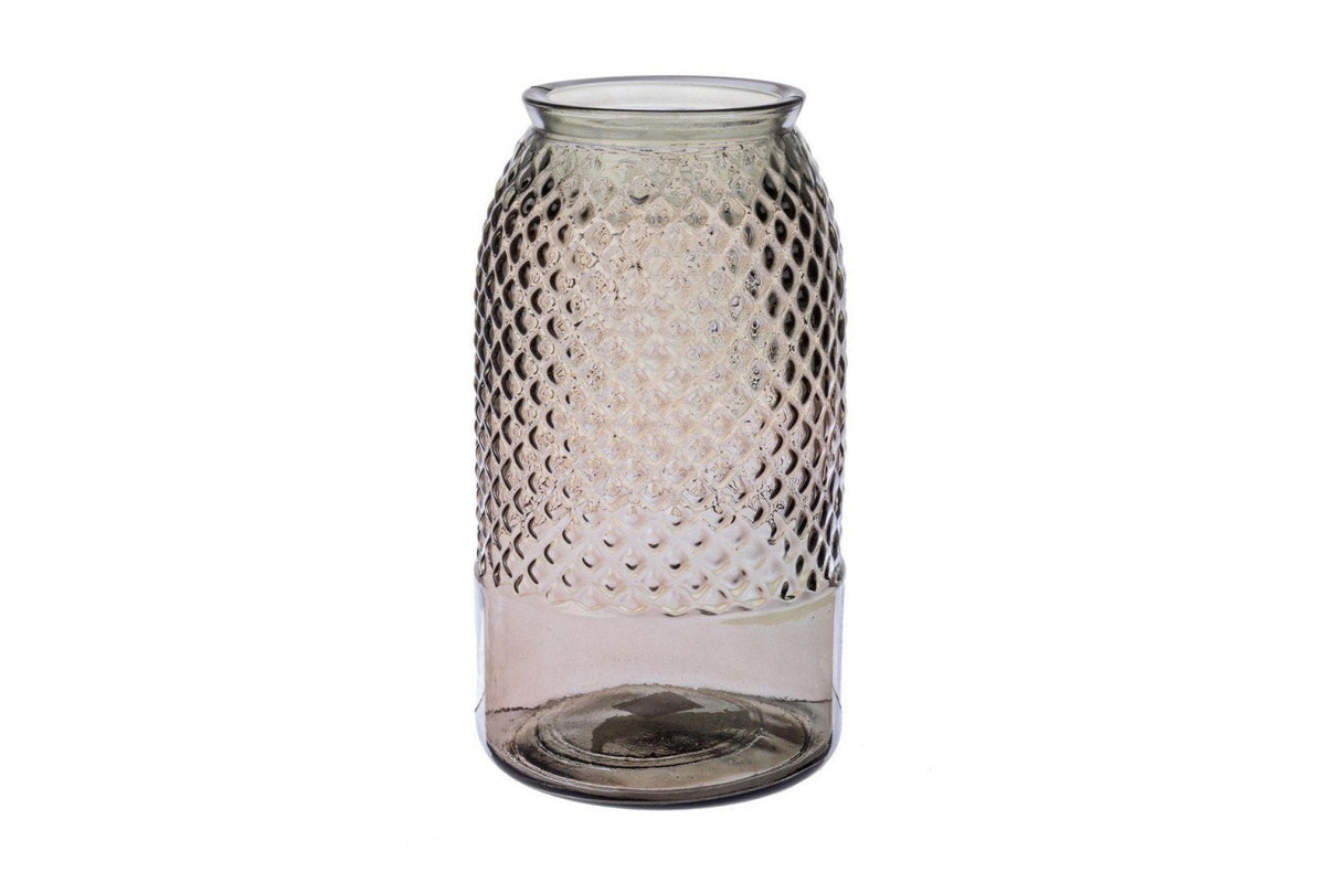 Váza - AVRIL barna üveg váza