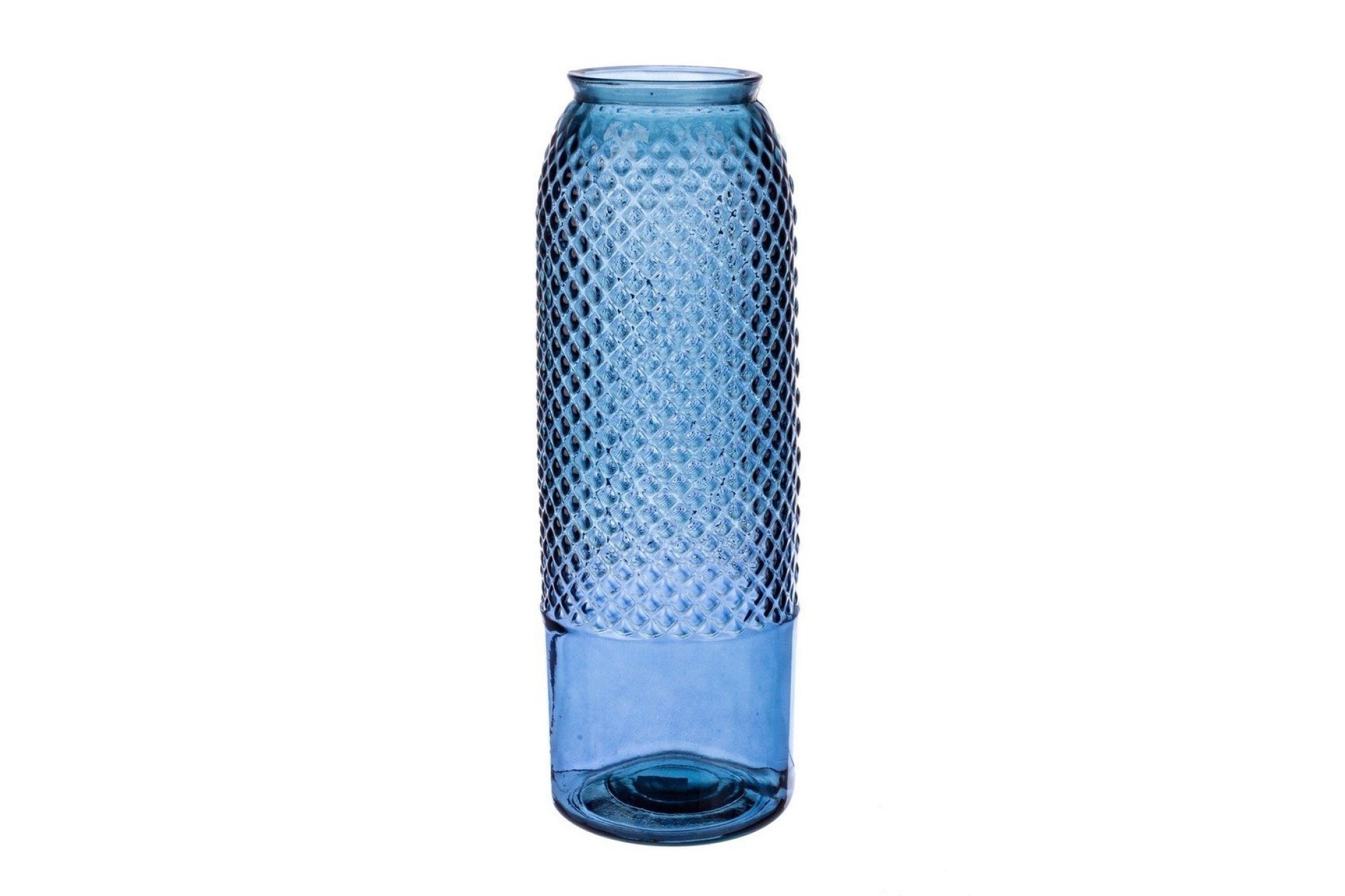 Váza - AVRIL kék üveg váza