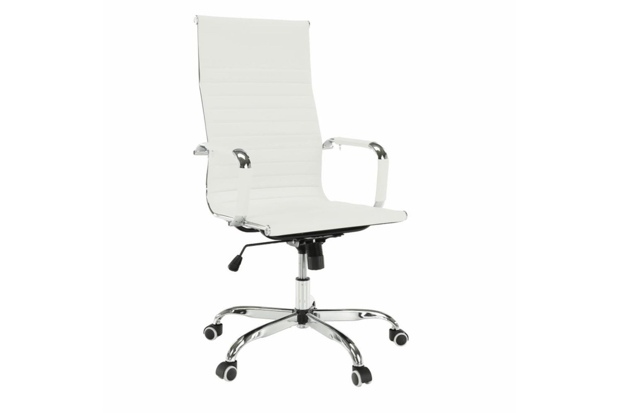 Irodai szék - AZURE fehér ökobőr irodai szék