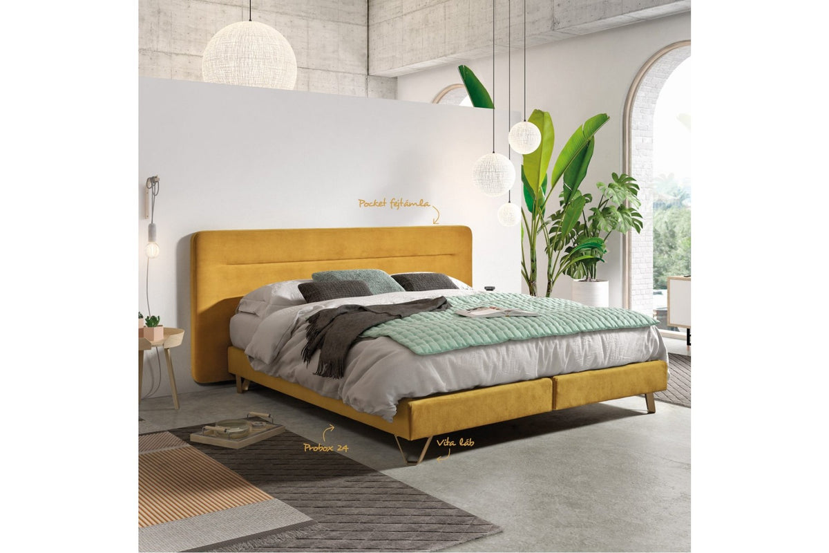 Boxspring ágy - BE ECLECTIC boxspring ágy 140 cm