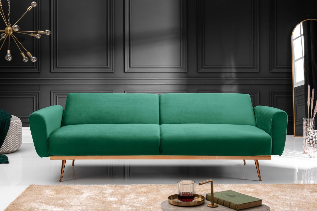 Kanapé - BELLEZZA zöld szövet kanapé