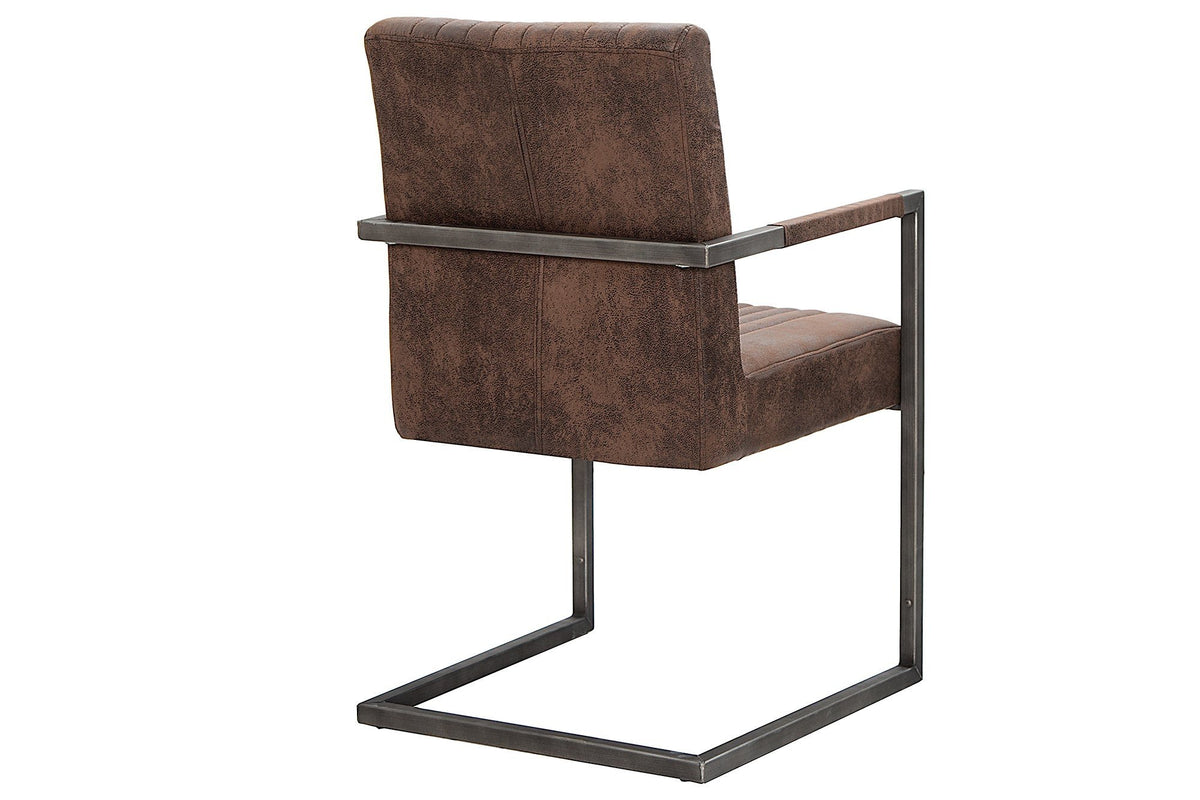 Szék - BIG ASTON barna 100% polyester szék 55x63x88