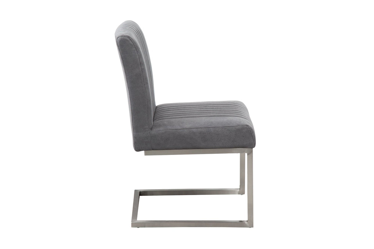 Szék - BIG ASTON szürke 100% polyester szék 49x63x87