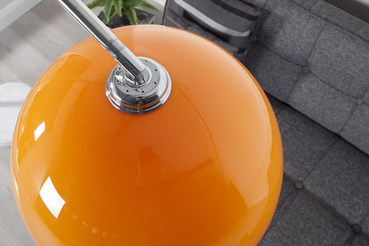 Állólámpa - BIG BOW II narancs állólámpa 170-205cm