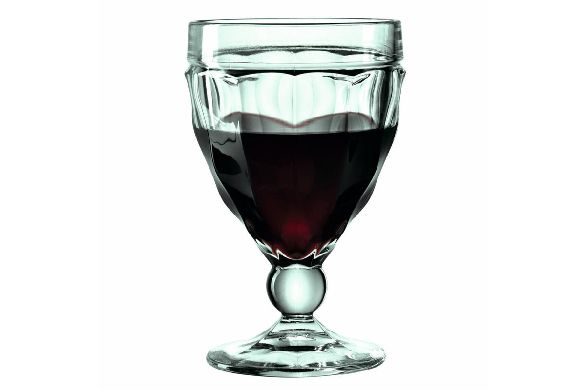 Vörösboros pohár - BRINDISI zöld pohár vörösboros 310ml - Leonardo