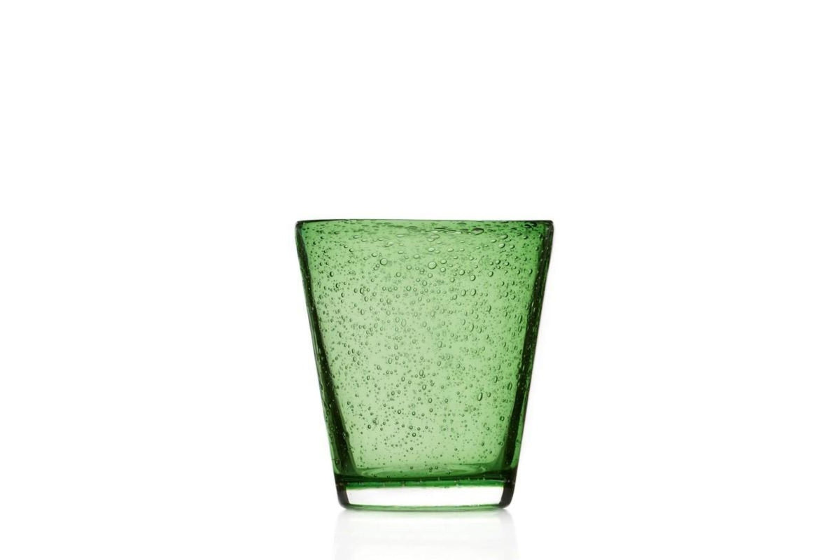 Vizespohár - BURANO pohár üdítős 330ml zöld - Leonardo