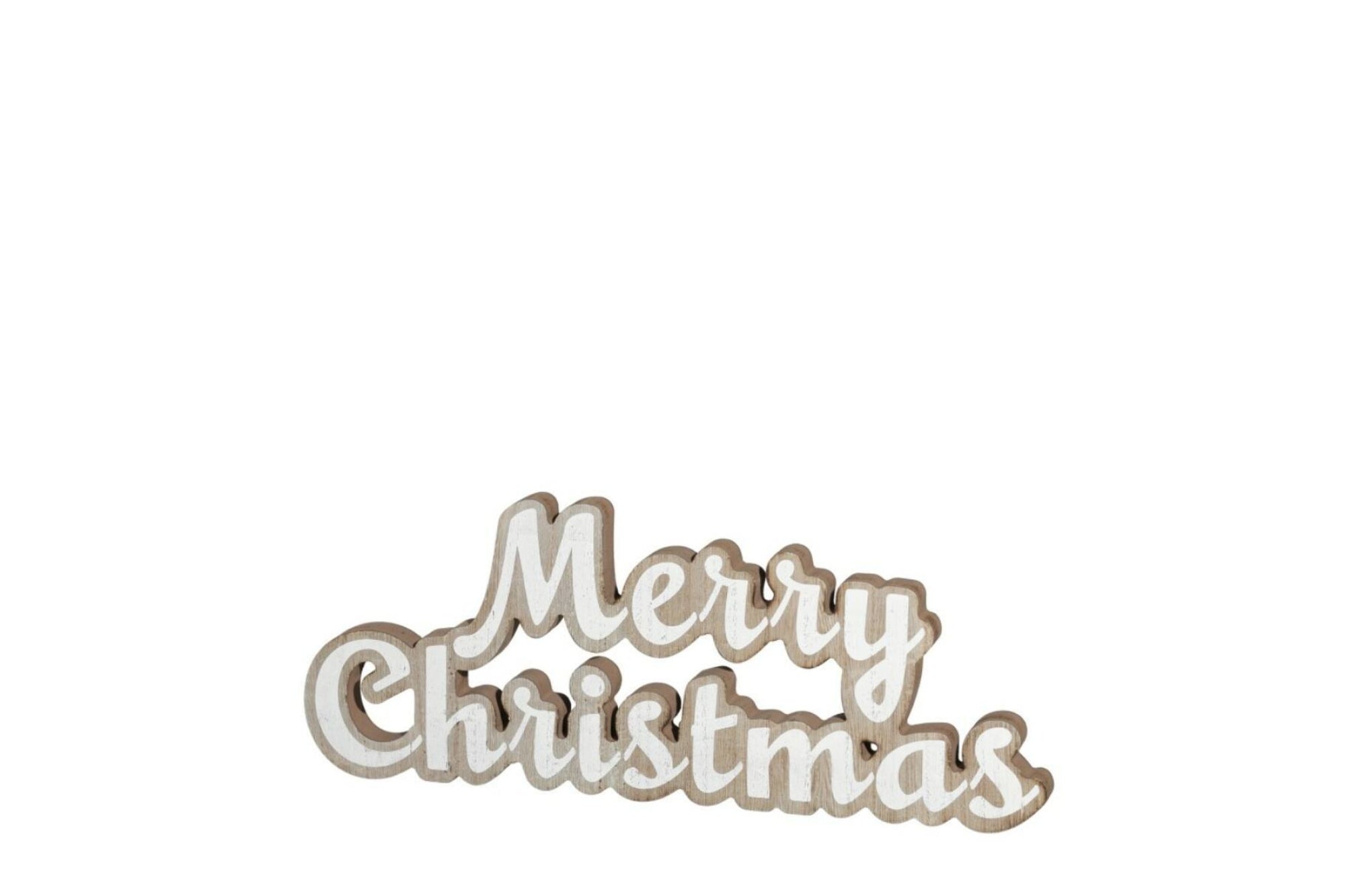 Dísztárgy - CALDO felirat 40cm Merry Christmas - Leonardo