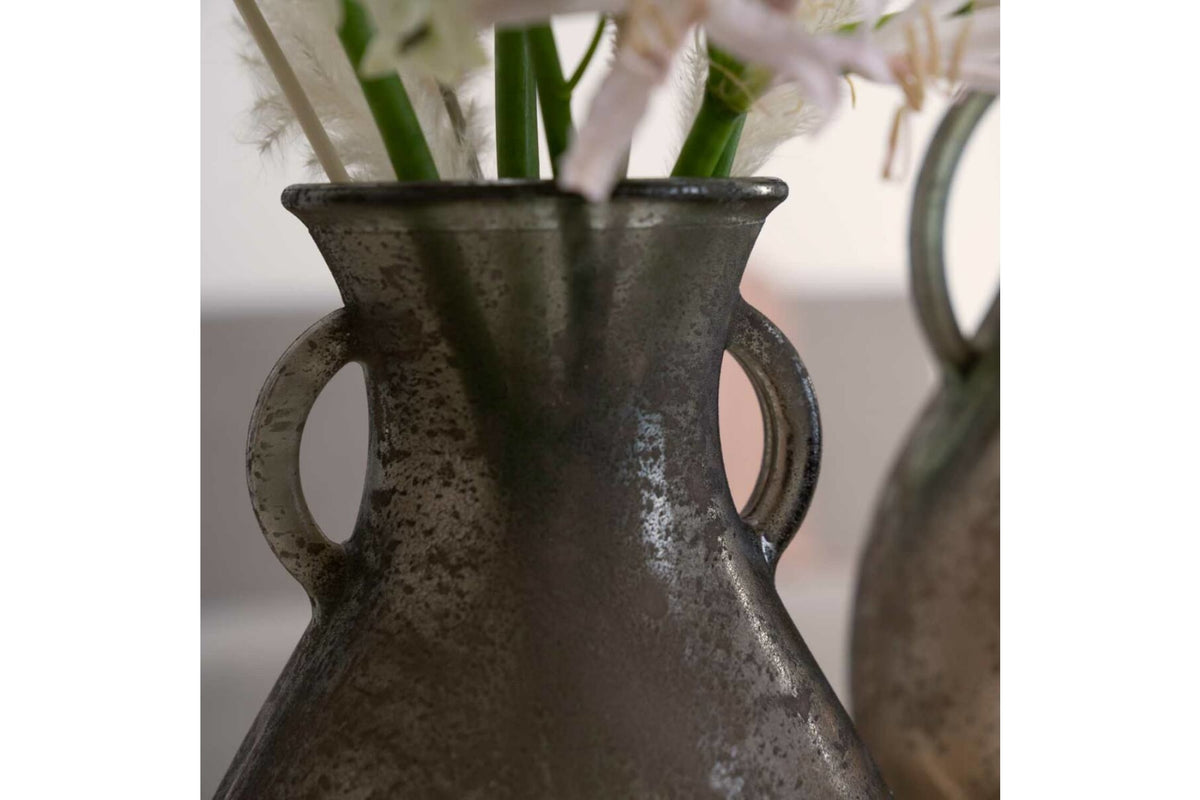 Váza - CASOLARE füles váza 24cm barna - Leonardo