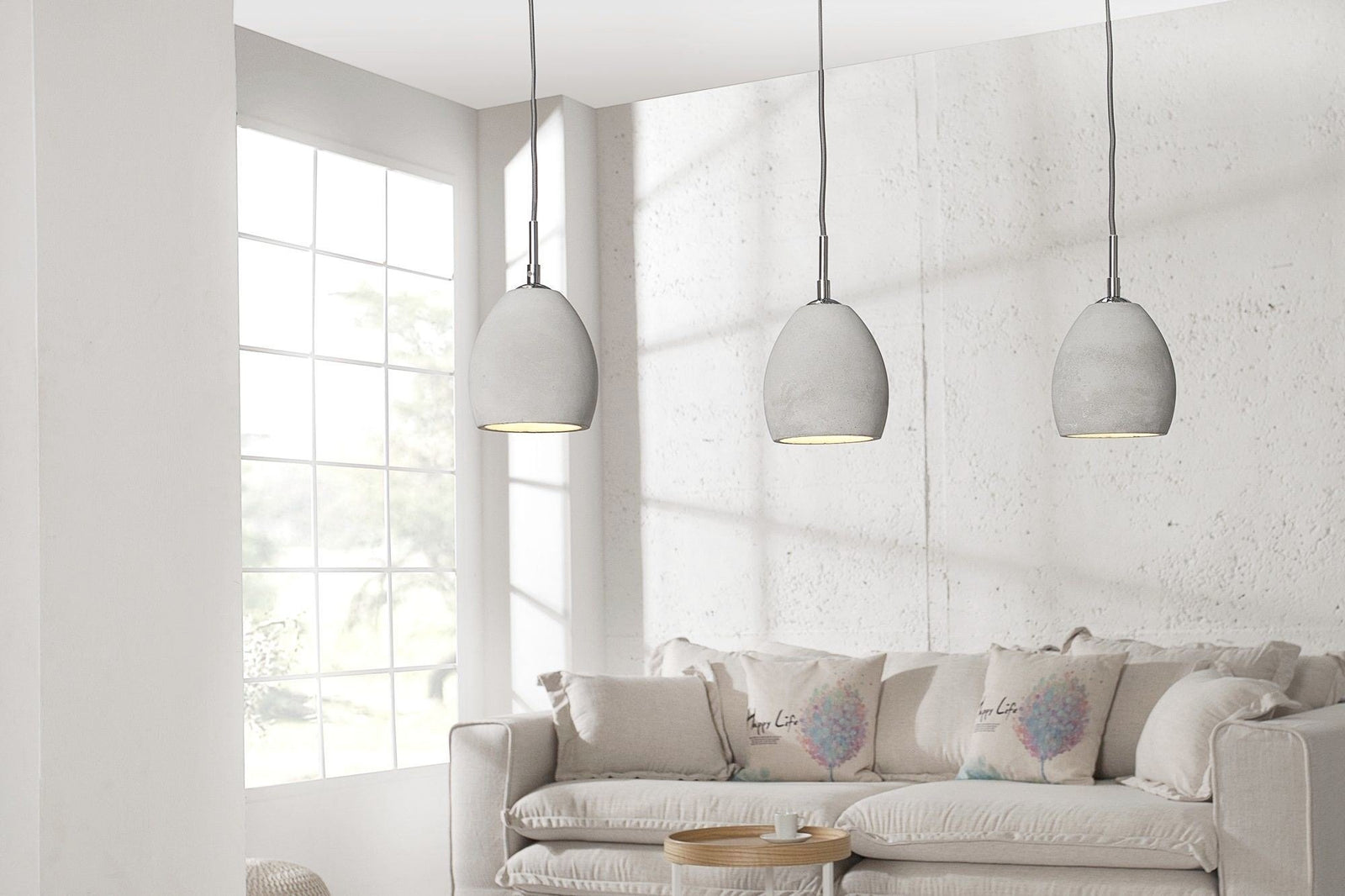 Függőlámpa - CEMENT 3 beton szürke függőlámpa
