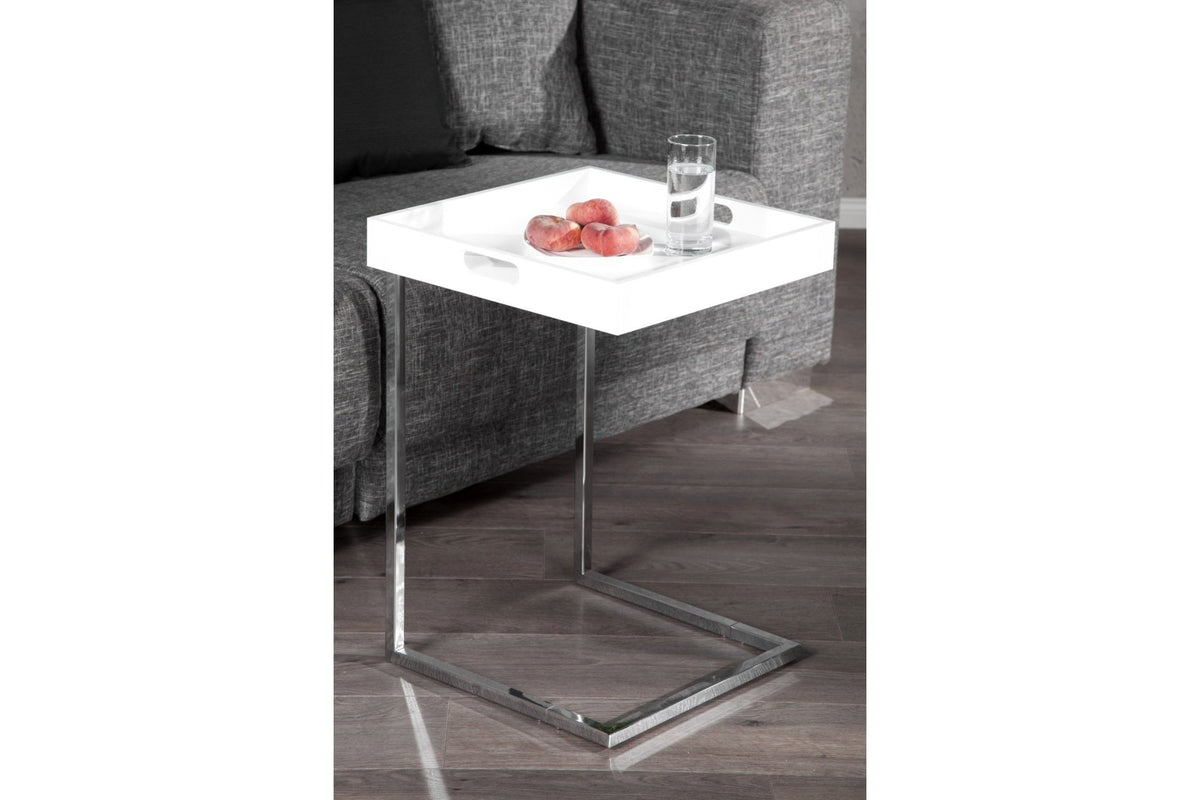 Lerakóasztal - CIANO fehér asztal