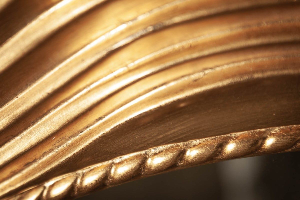 Falitükör - CIRCLE arany császárfa falitükör