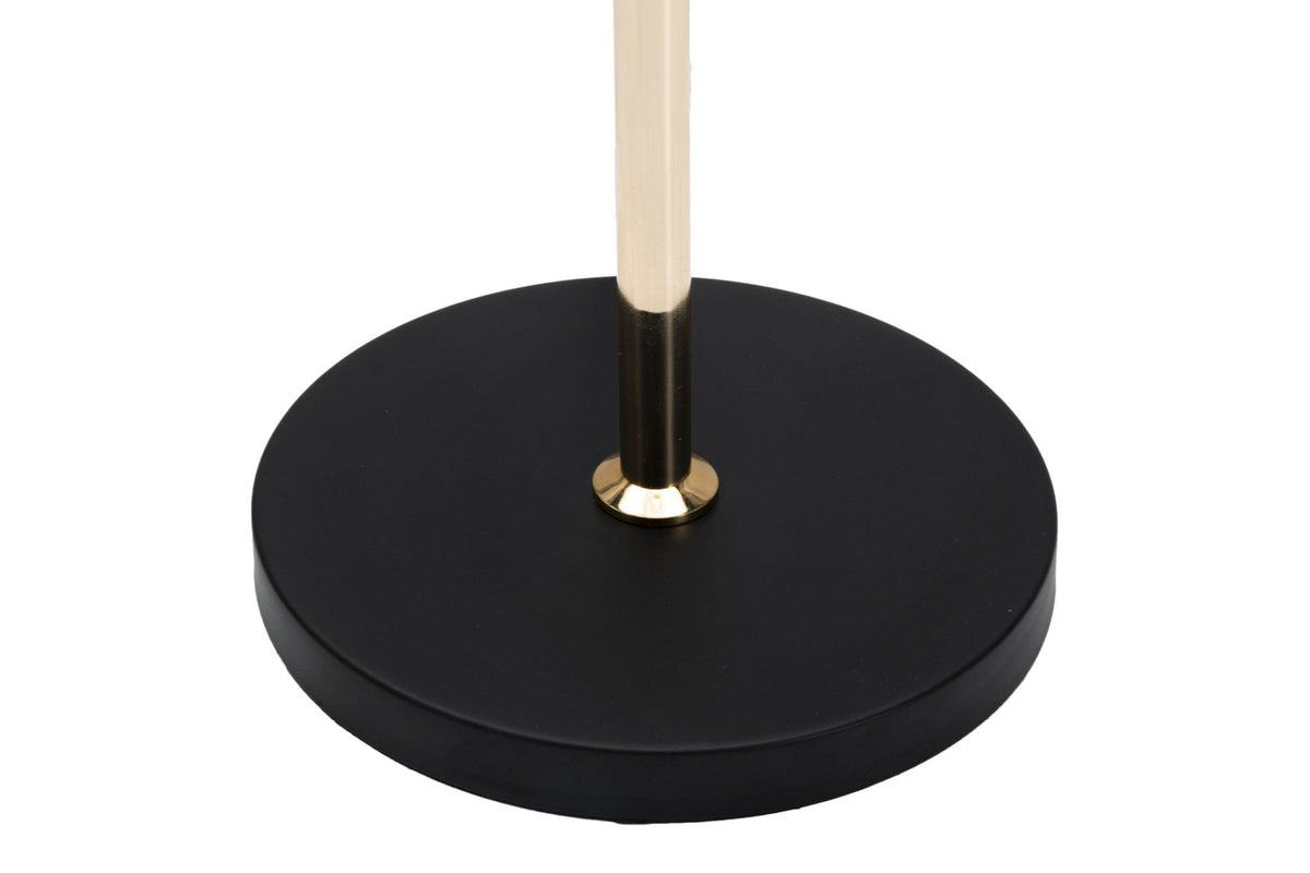 Állólámpa - CIRCLY fekete és arany vas állólámpa