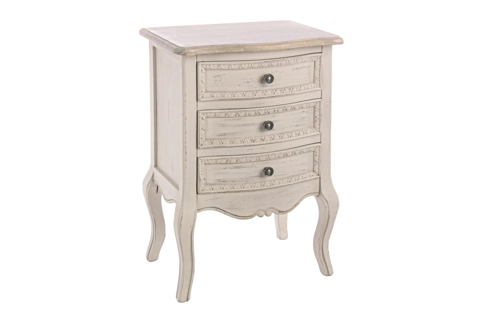 Éjjeliszekrény - CLARISSE éjjeliszekrény 3 fiókkal