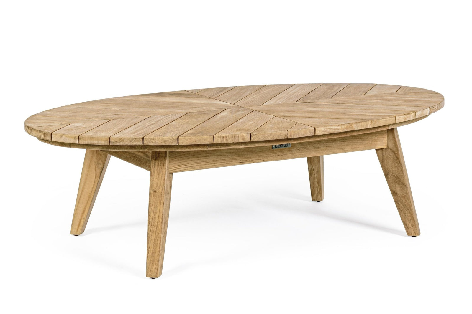 Kerti asztal - COACHELLA barna tikfa kerti asztal