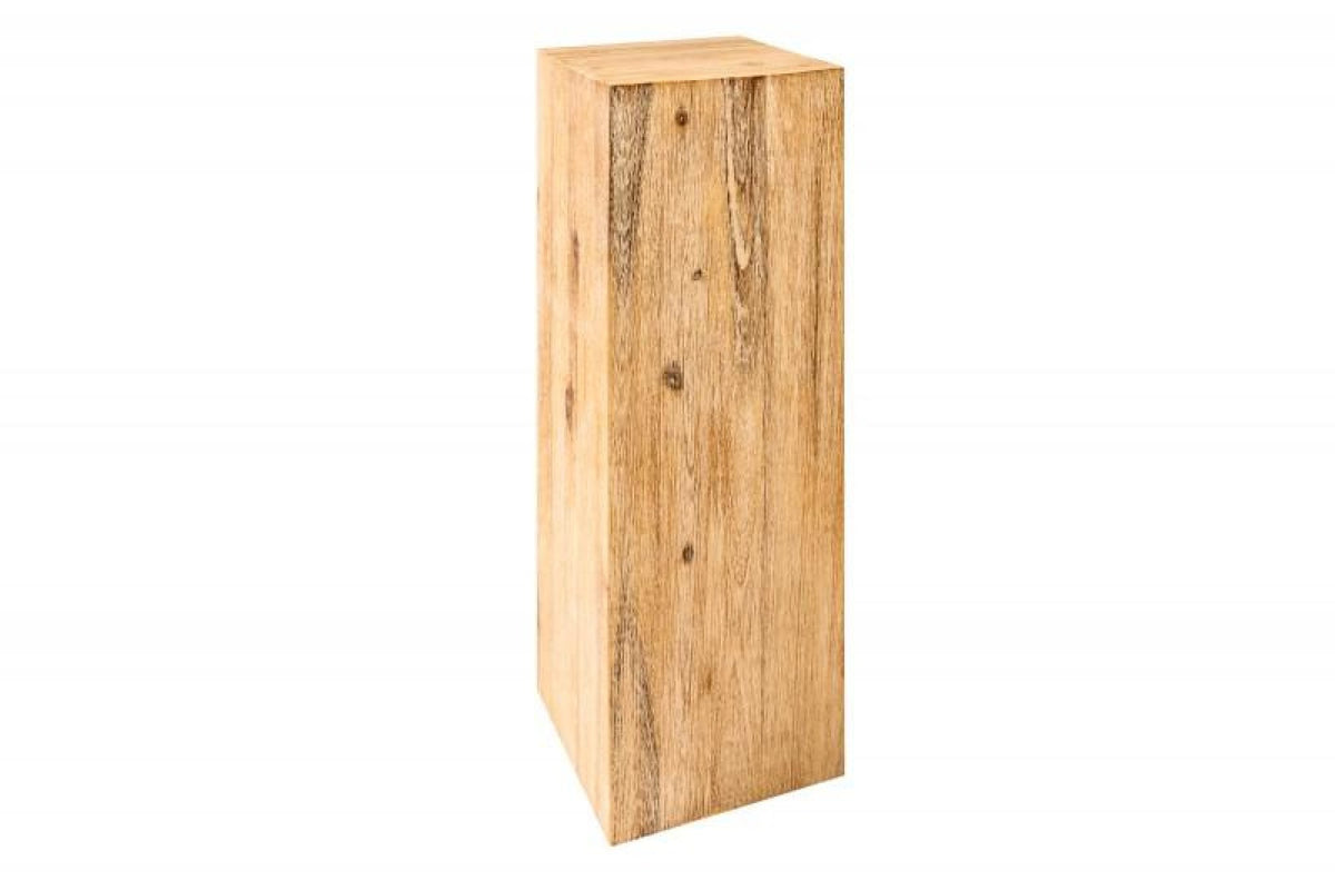 Lerakóasztal - COLUMNA szürke akácfa oszlop 75cm