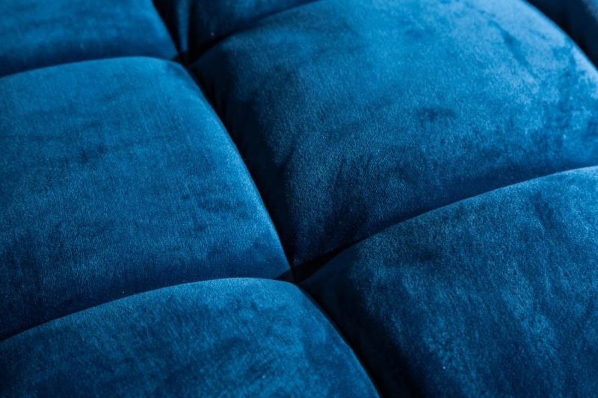 Kanapé - COZY VELVET kék kanapé