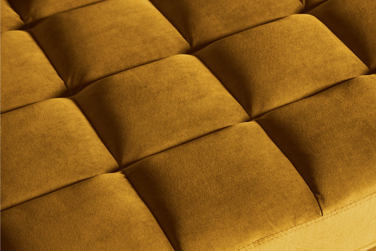 Kanapé - COZY VELVET sárga bársony kanapé