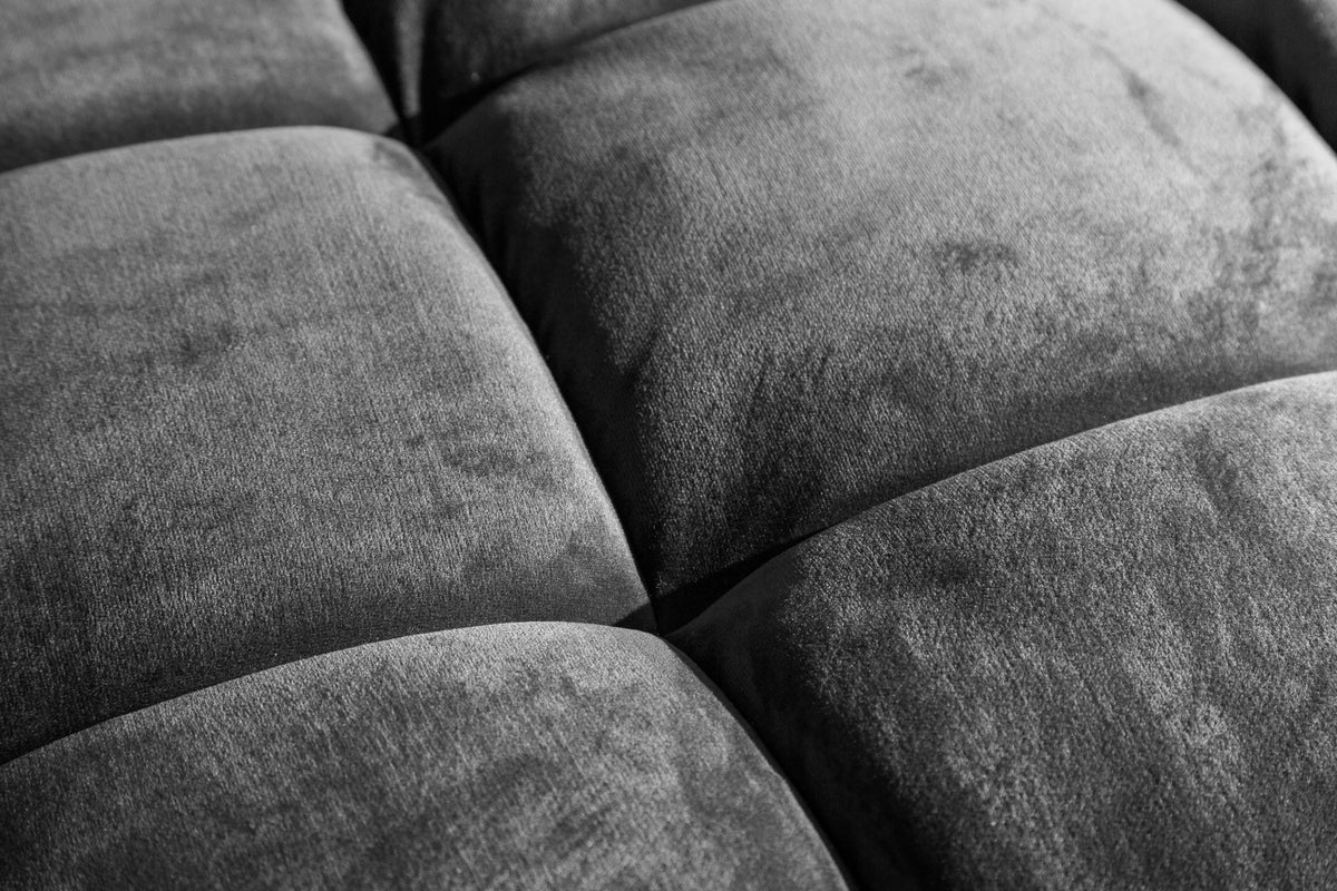 Kanapé - COZY VELVET szürke kanapé