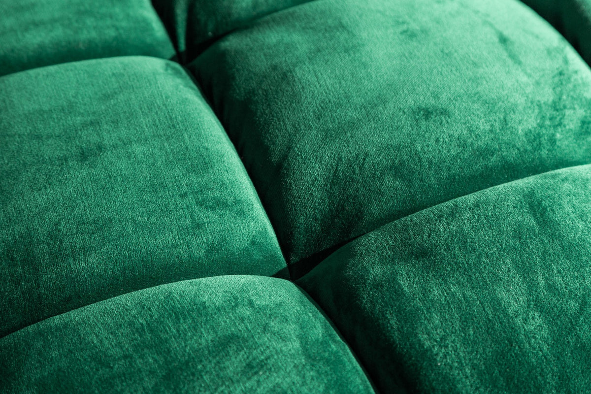 Kanapé - COZY VELVET zöld bársony kanapé