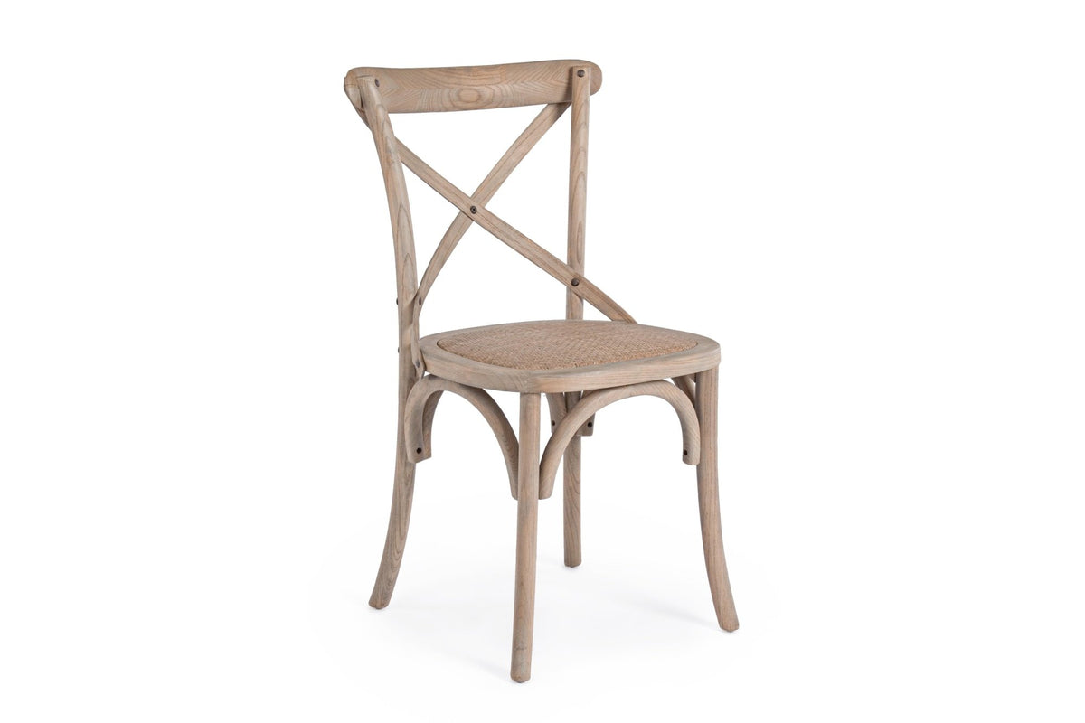 Szék - CROSS natúr szürke szék