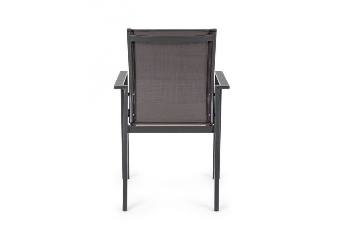 Kerti szék - CROZET fekete 100% textilén kerti szék