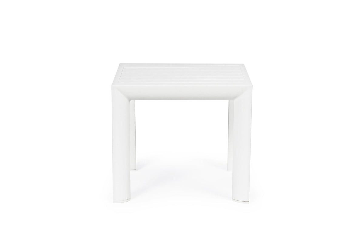 Kerti asztal - CRUISE fehér alumínium kerti asztal