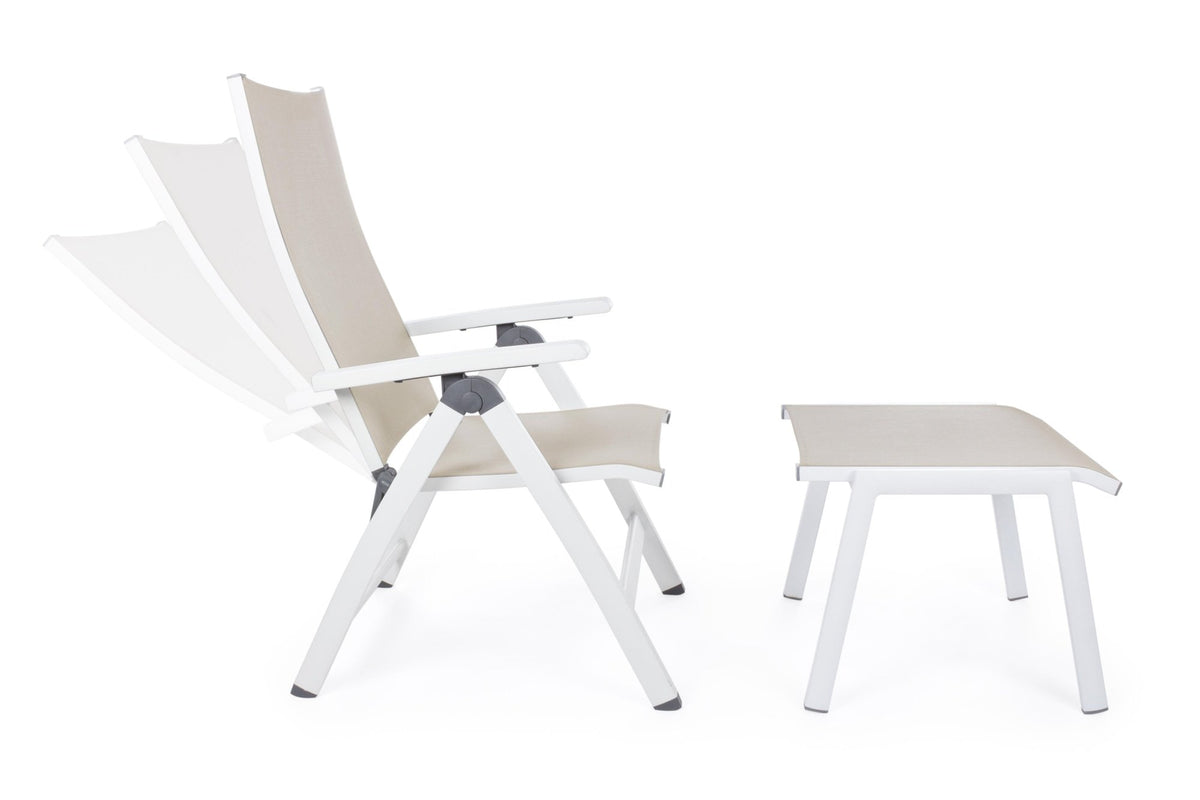 Kerti szék - CRUISE II bézs szövet kerti szék