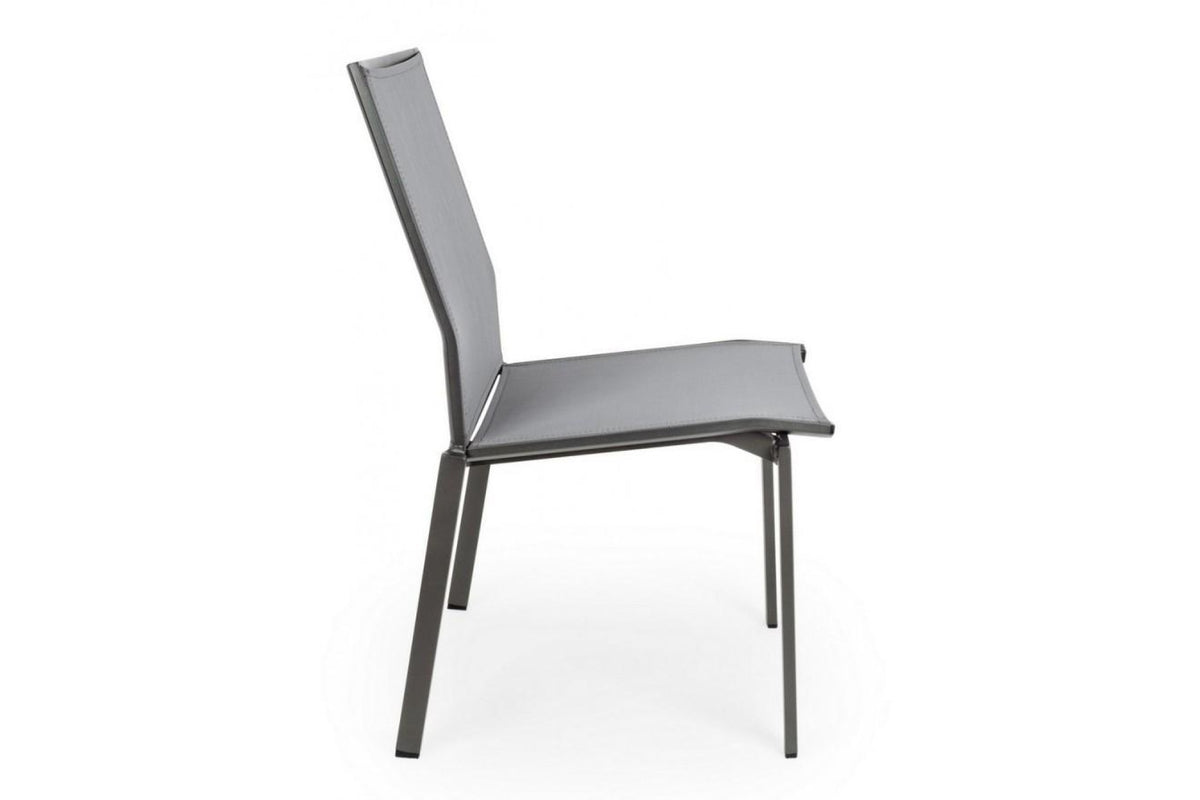 Kerti szék - CRUISE szürke 100% textilén kerti szék