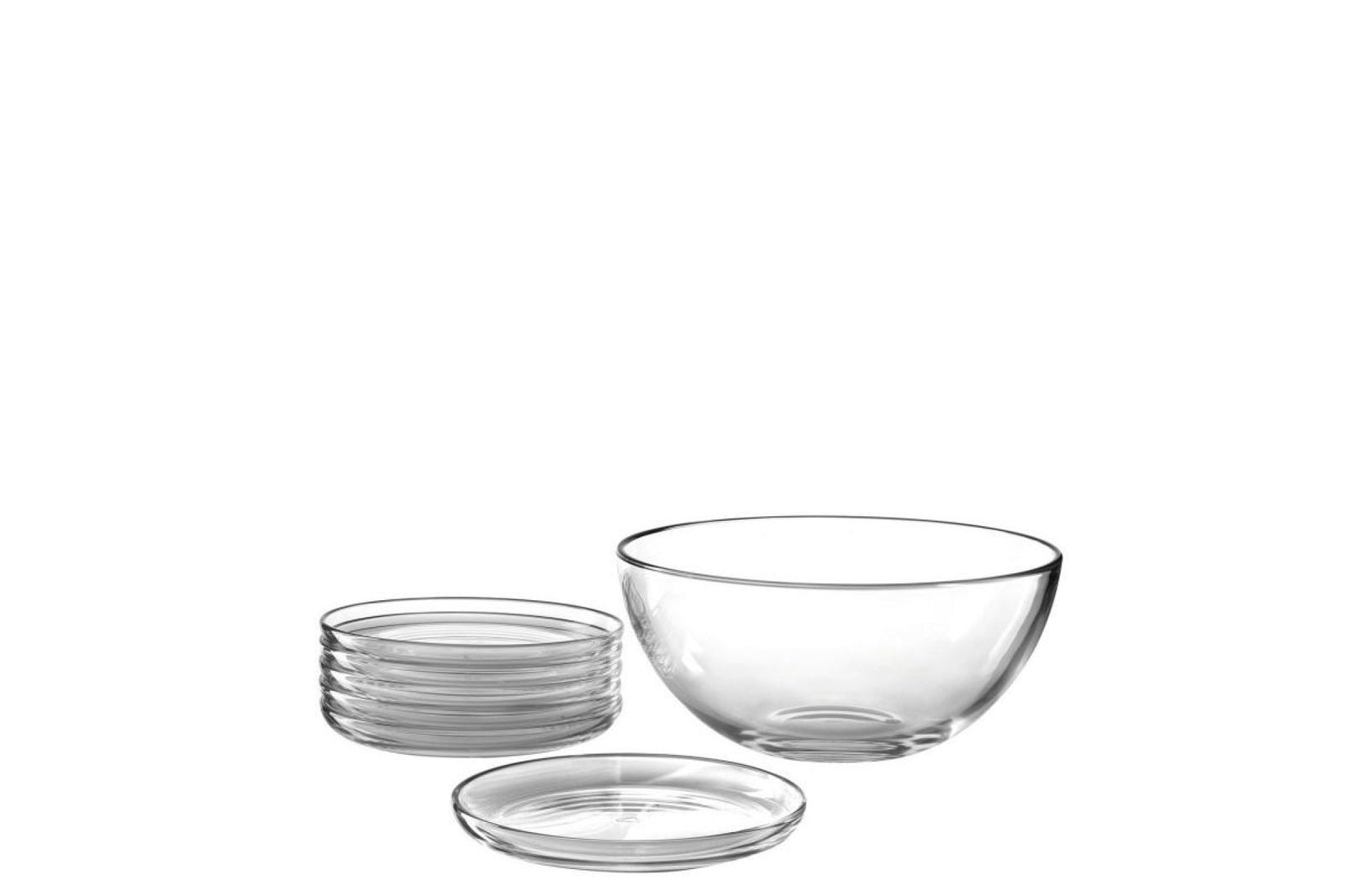 Saláta szett - CUCINA OPTIC salátás tál szett 5részes - Leonardo