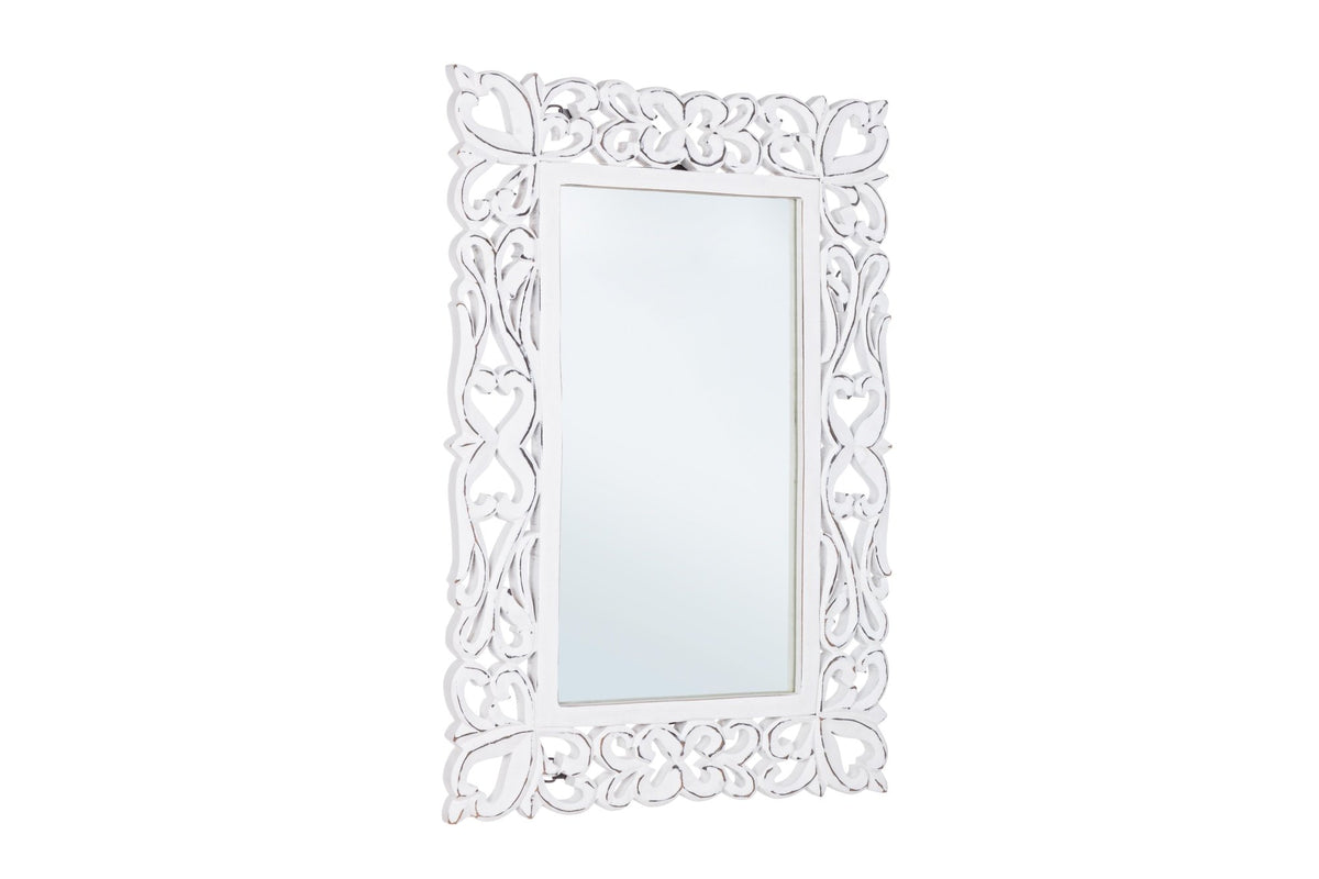 Tükör - DALILA fehér tükör kerettel 40x60