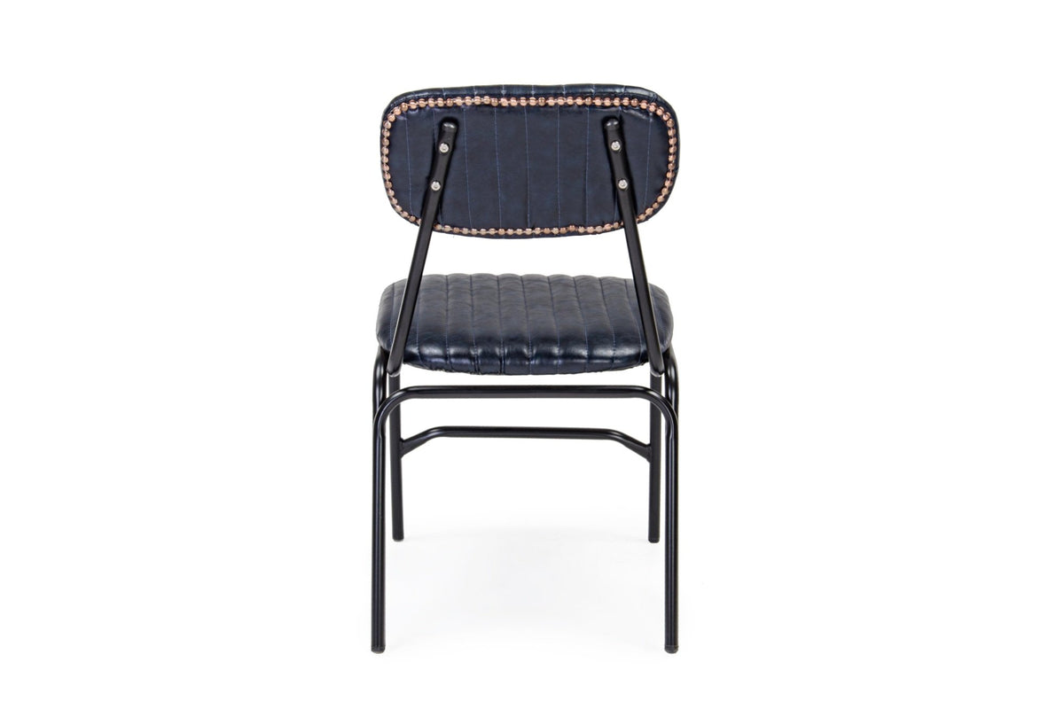 Szék - DEBBIE vintage kék szék
