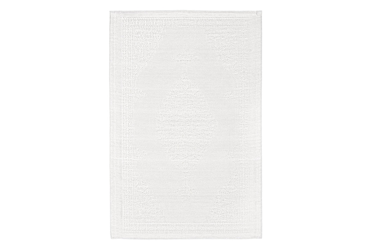 Kültéri szőnyeg - DELBAR fehér szőnyeg 180cm
