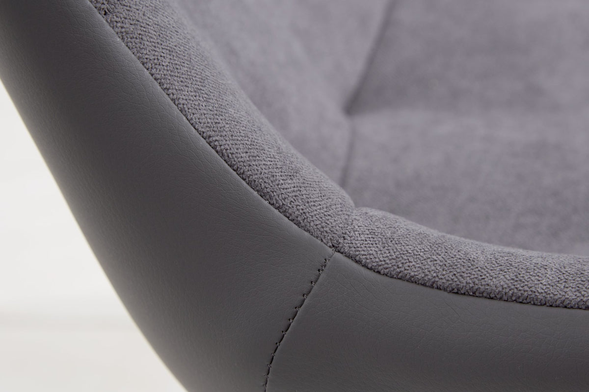 Szék - DIVANI szürke 100% polyester szék 57x61x86