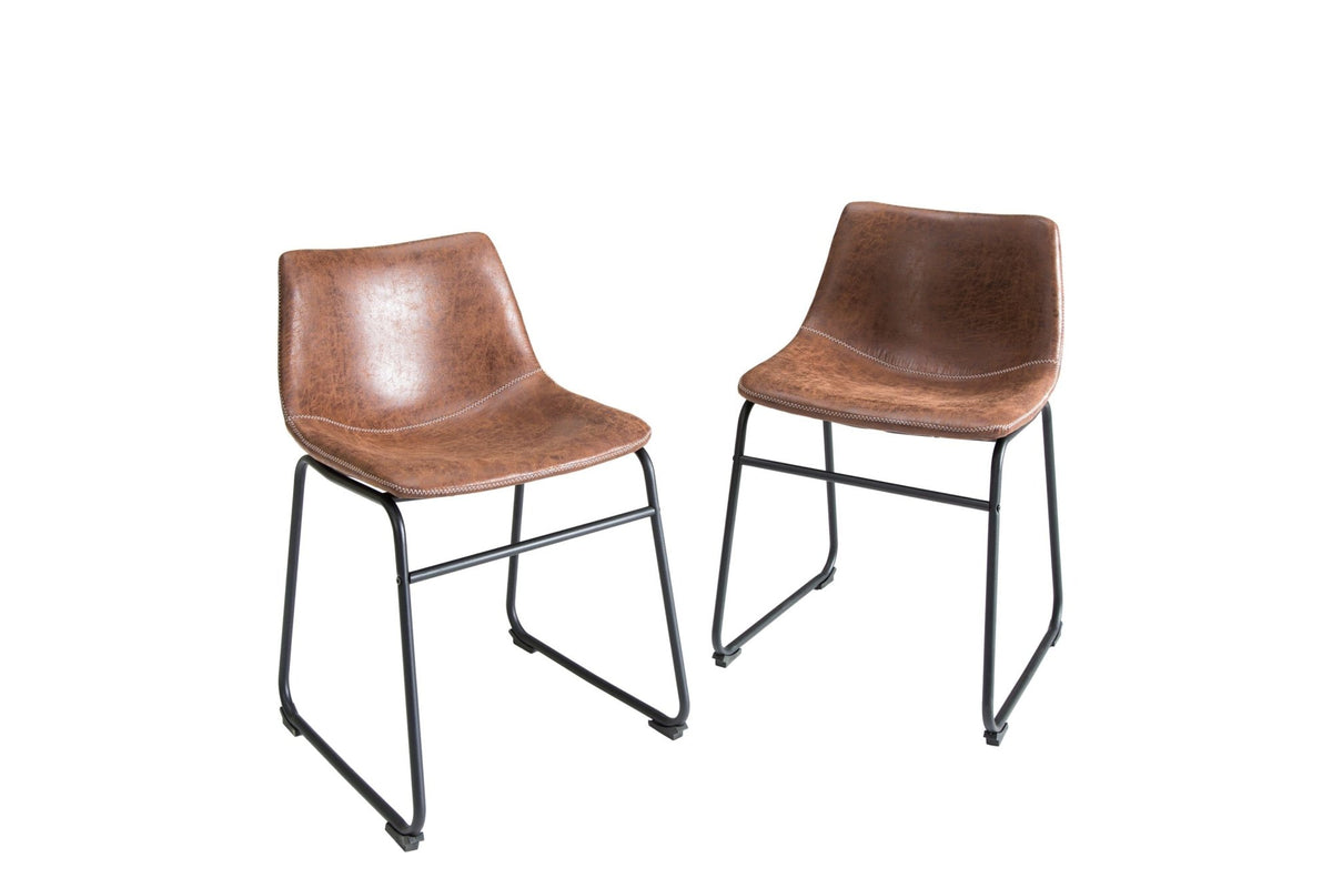 Szék - DJANGO barna vintage szék