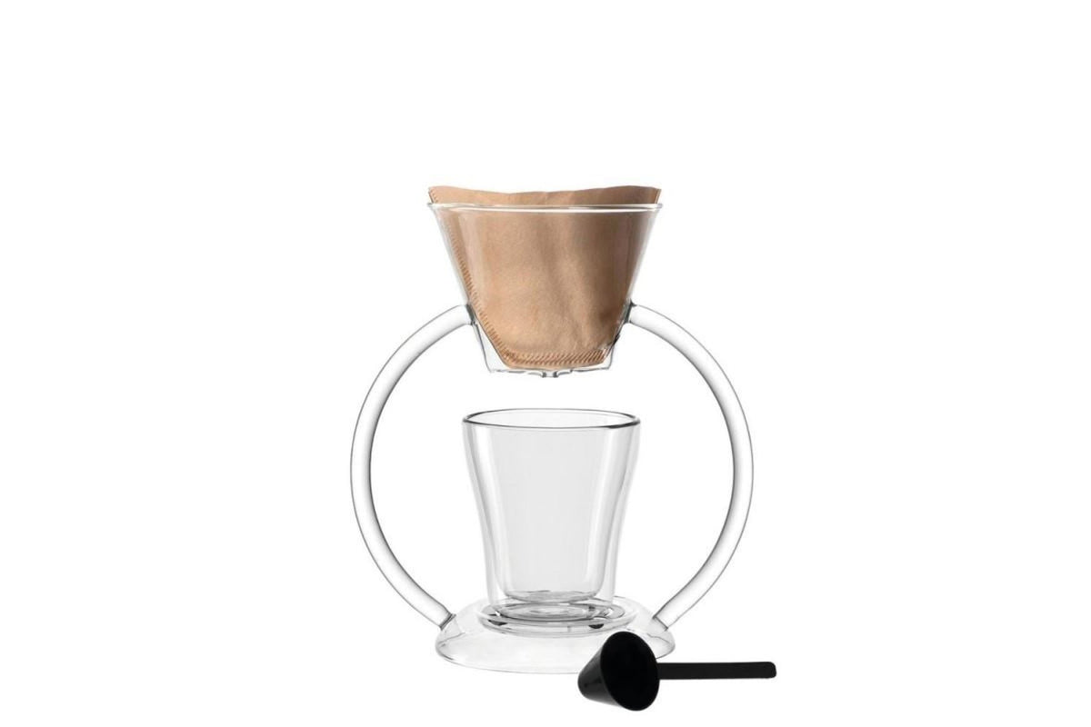 Kávéfőző - DUO filteres kávékészítő állvány 2részes - Leonardo