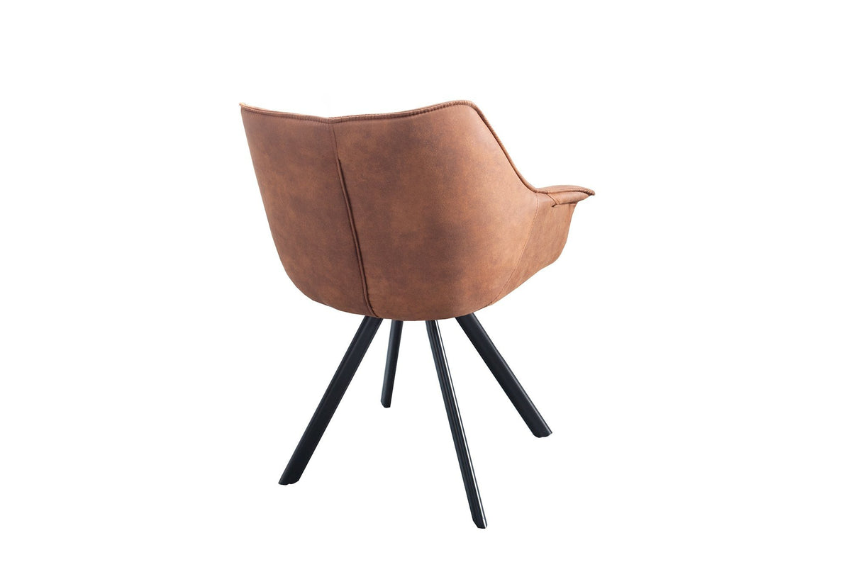 Szék - DUTCH COURTURIER retro antik barna szék