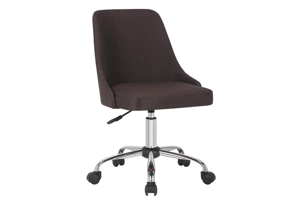 Irodai szék - EDIZ barna szövet irodai szék