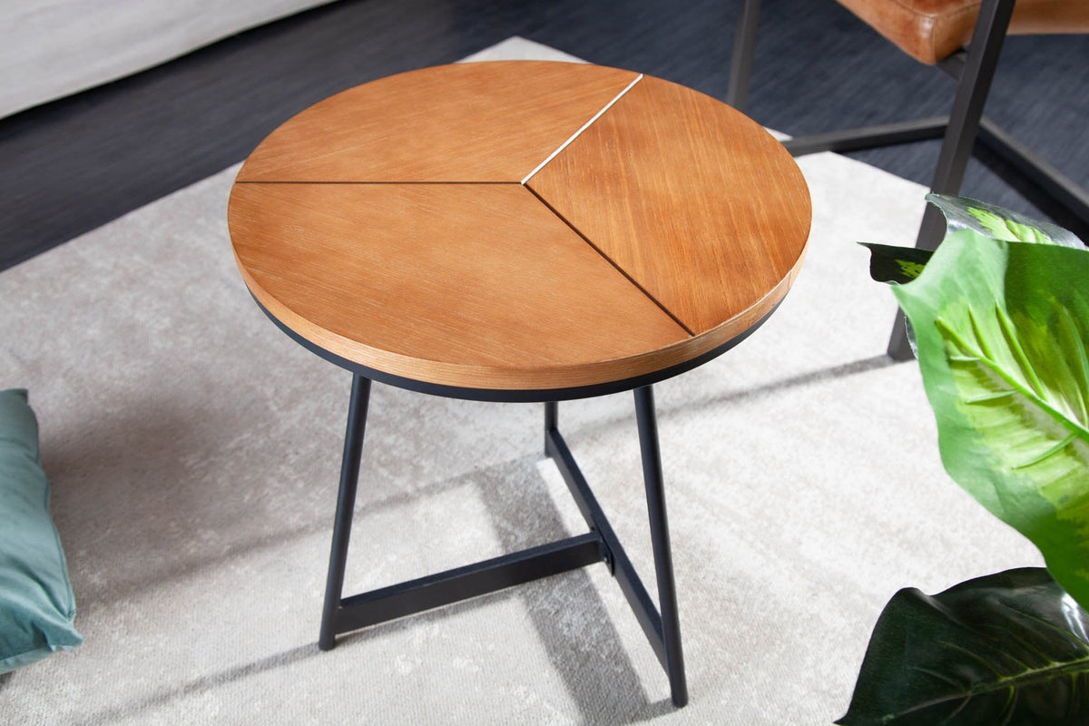 Lerakóasztal - ELEGANCE barna mdf lerakóasztal