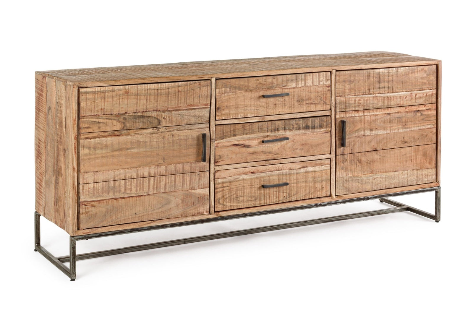 Tálalószekrény - ELMER tálalószekrény 2 ajtóval és 3 fiókkal L