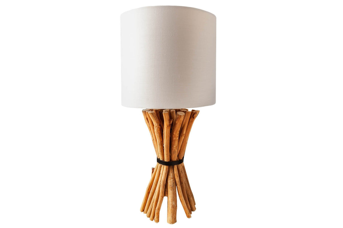 Asztali lámpa - EUPHORIA bézs vászon asztali lámpa