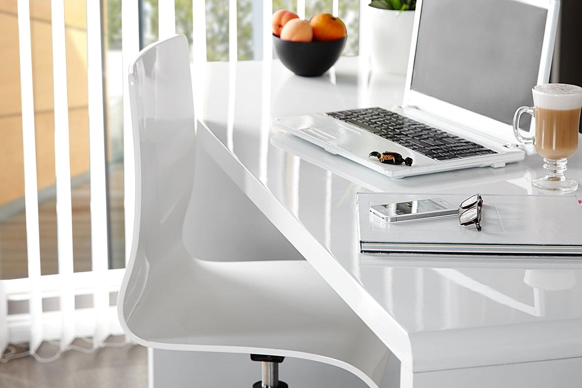 Íróasztal - FAST TRADE fehér íróasztal 120cm