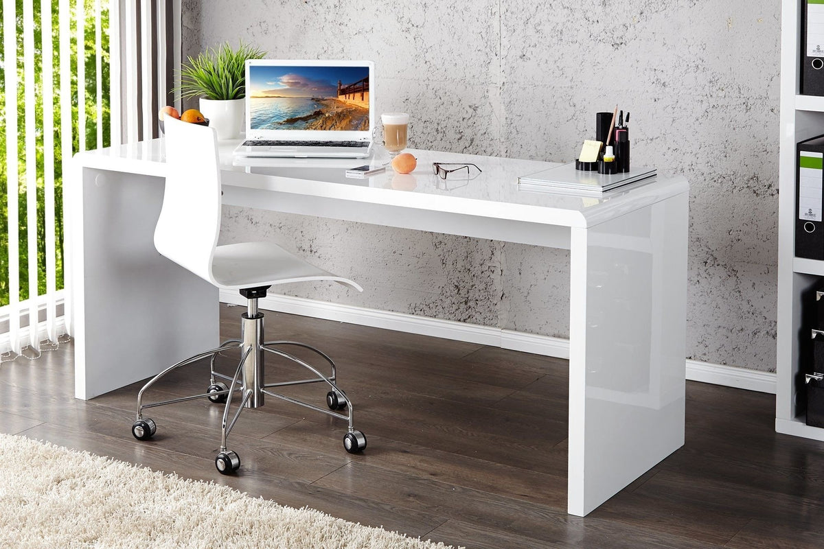 Íróasztal - FAST TRADE fehér íróasztal 140cm