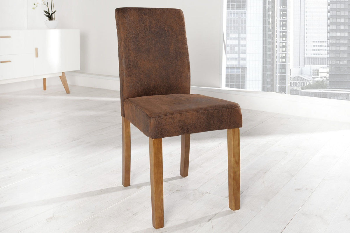 Szék - GENUA vintage világos kávészínű szék