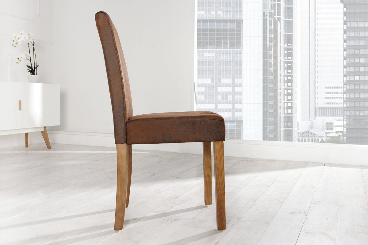Szék - GENUA vintage világos kávészínű szék