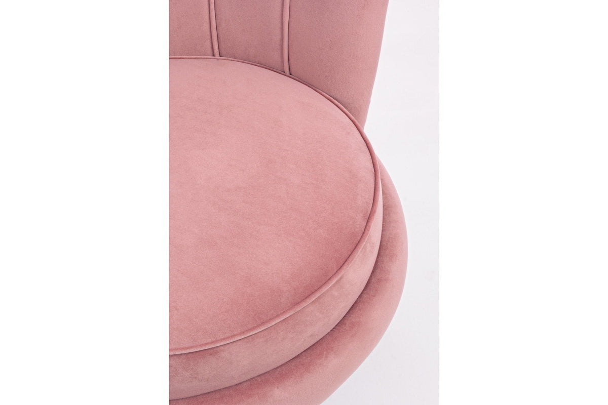 Fotel - GILIOLA antik rózsaszín kagyló fotel