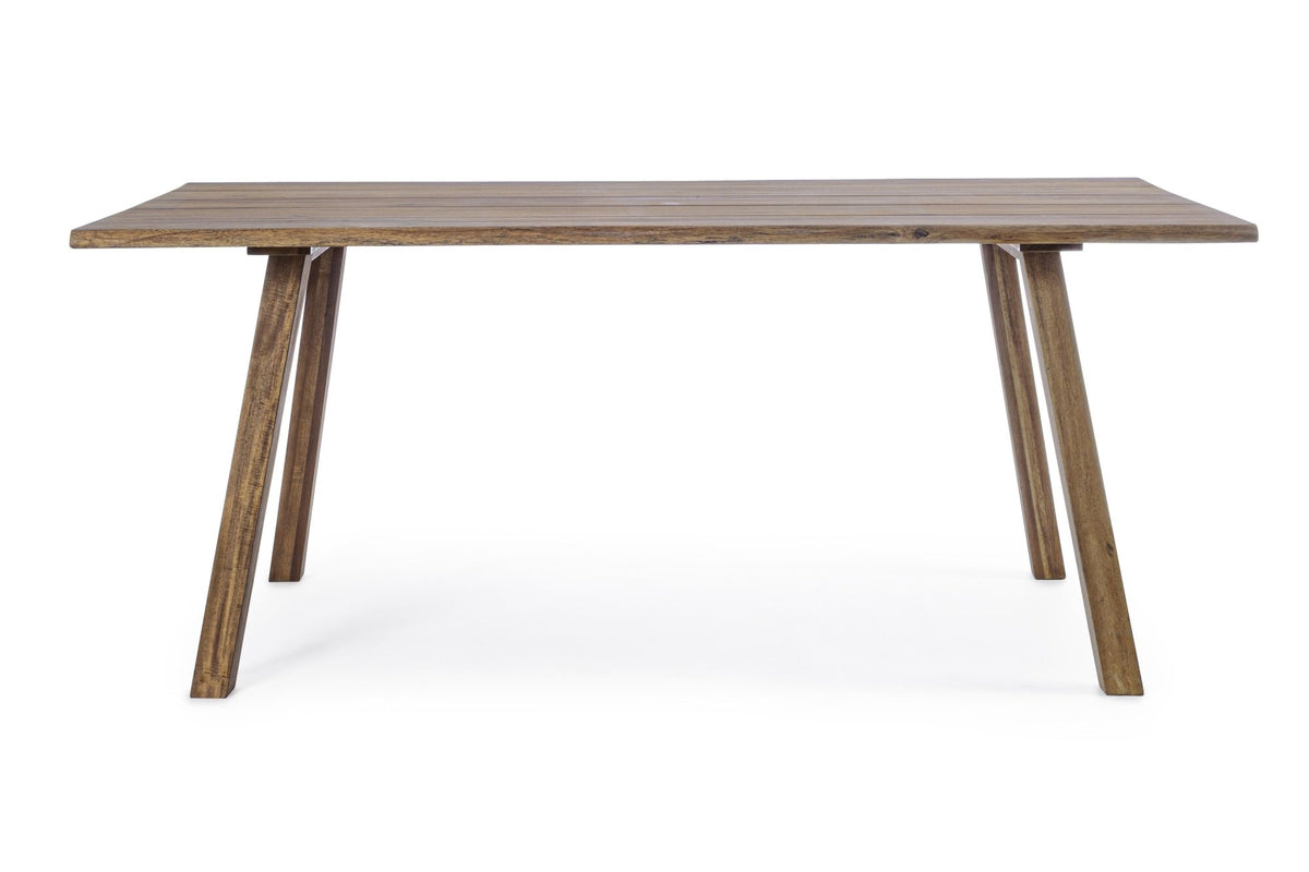 Kerti asztal - GLASGOW barna akácfa kerti asztal